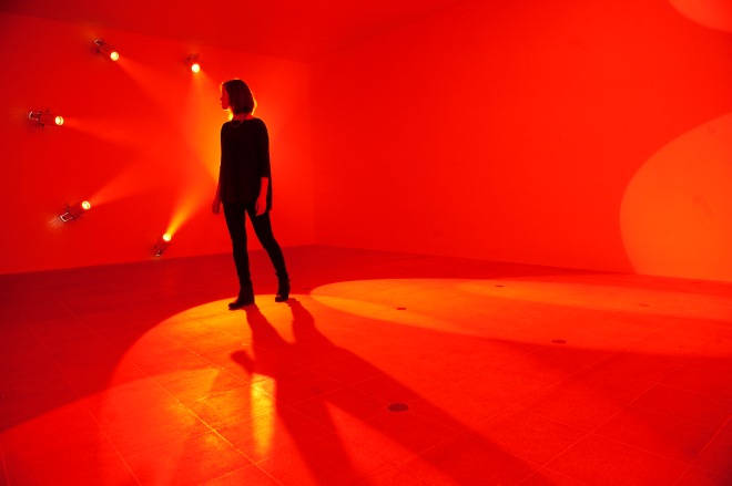 Light Show at Hayward Gallery, London. 
Photo by Linda Nylind. 27/1/2013.